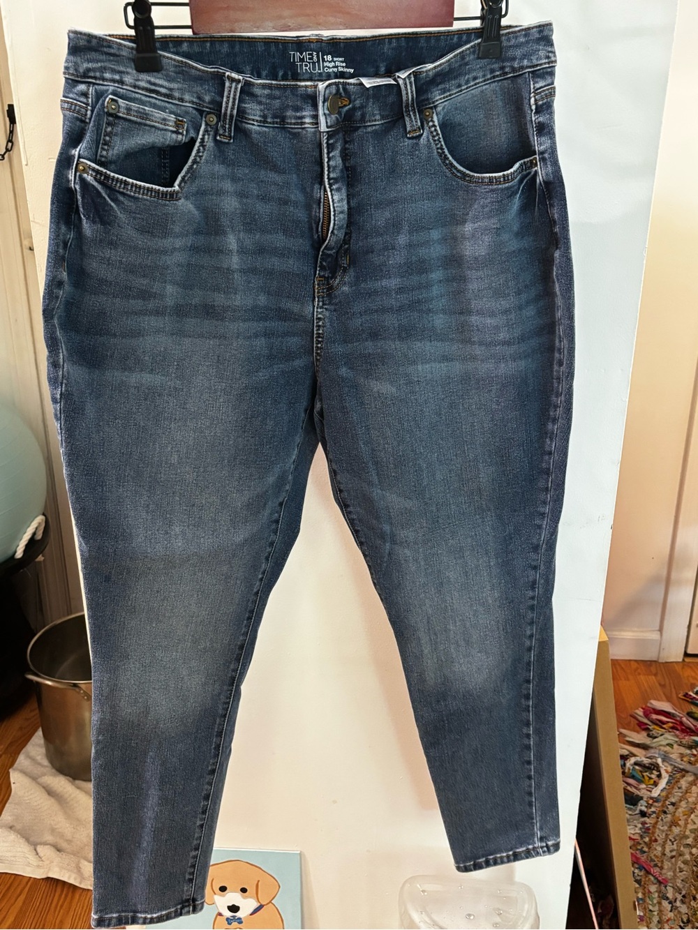 Time and Tru Women's Skinny Jeans - Medium Blue Wash